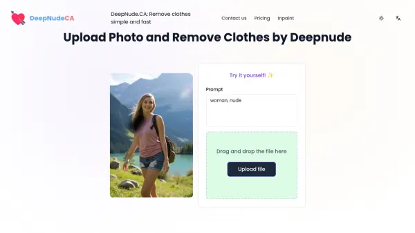 DeepNudeCA screenshot